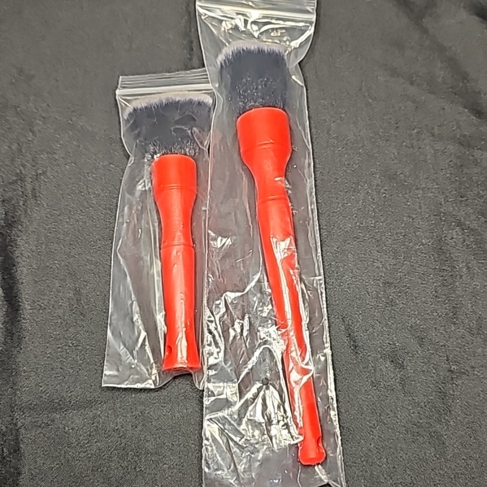 2 PC Set 6.4" 10" Ultra Soft Heavy Duty Auto Car Detailing Brush